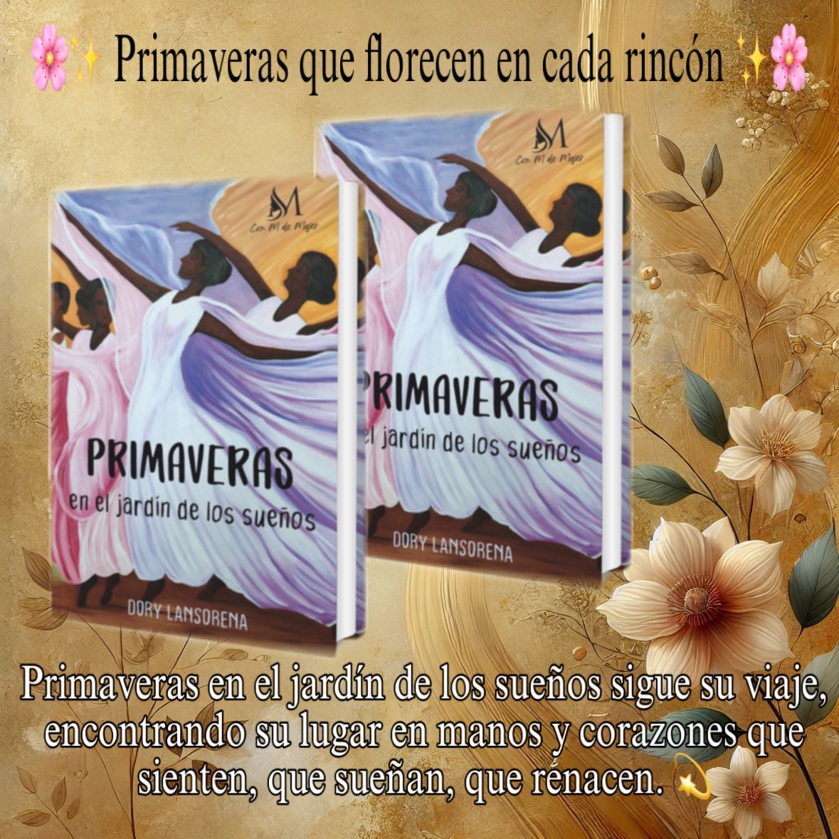 ¡Ha llegado la 2ª edición de Primaveras en el jardín de los sueños! Qué ilusión ver cómo esta obra sigue floreciendo en los corazones de quienes la leen.
Gracias por ser parte de este viaje. ¡Sigamos haciendo que los sueños florezcan!
dorylansorena.es