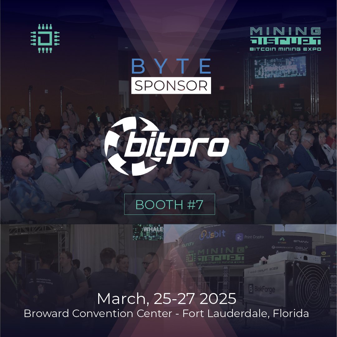 bitpro_kel's tweet image. Looking to trade or sell GPUs? Getting into AI hardware? I&apos;ll be at booth #7 @MiningDisrupt See you there!