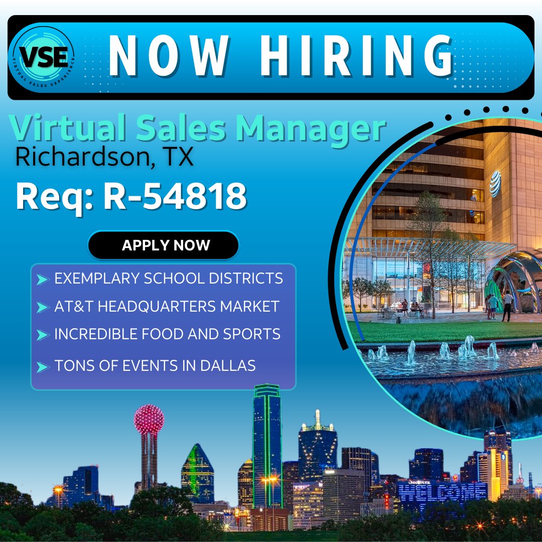 🚨 Exciting Opportunity! 📣

I’m on the lookout for a dynamic sales leader to join our team. If you’re a motivated leader who thrives on competition, loves developing people &amp;  enjoys tackling challenges head-on, this is a great opportunity for you. Ready to make an impact? Let’s