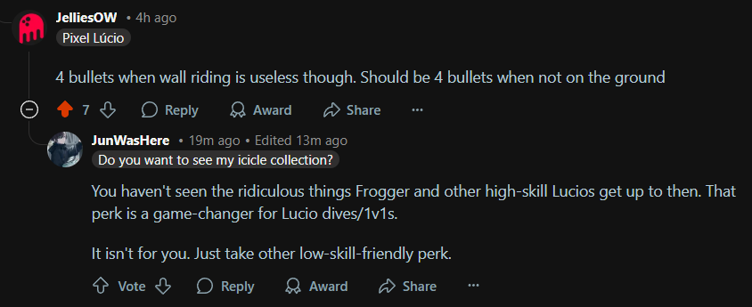 Don't change Overwatch Reddit. Don't change.