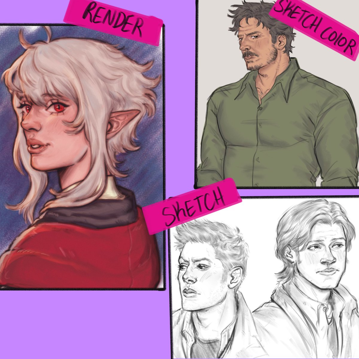cursedghoulbatz's tweet image. !!COMMISSIONS OPEN!!
4 slots at a time- once completed will reopen
payment after first sketch
paypal/cashapp
please dm if interested thank you!!! 🫶
more details below vv #commissionsopen