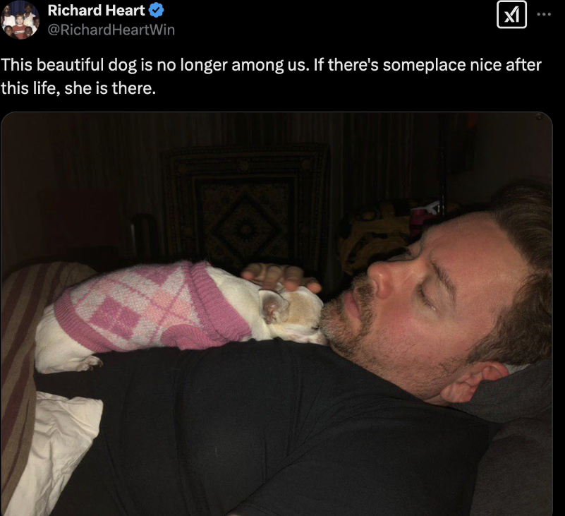 Ian Heinisch (@ianheinischmma) on Twitter photo #MICHI was launched on PUMP.tires
#MICHI is <a href="/RichardHeartWin/">Richard Heart</a>’s dog (confirmed)
CZ just posted about his dog and sent insane volume to BNB!
RH loves CZ… I wouldn’t be surprised if he does the same! 👀
0x4c27cc93603bc1d0913c6aa0100da49a9d982c38 #MICHI was launched on PUMP.tires
#MICHI is <a href="/RichardHeartWin/">Richard Heart</a>’s dog (confirmed)
CZ just posted about his dog and sent insane volume to BNB!
RH loves CZ… I wouldn’t be surprised if he does the same! 👀
0x4c27cc93603bc1d0913c6aa0100da49a9d982c38