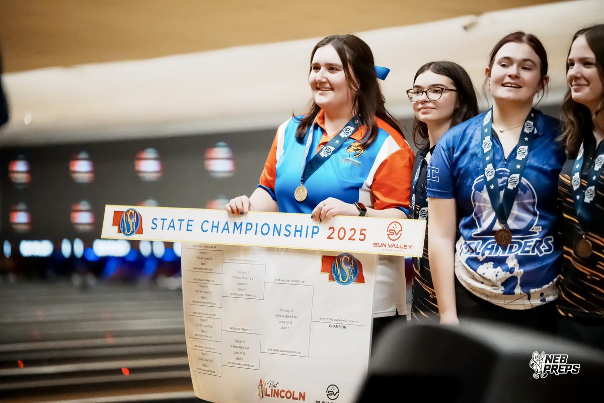 THEnebpreps's tweet photo. State champs! 🏆

Congratulations to first place Taryn Stern of Omaha Westview and runner up Kaylee Halladay of Fremont on their successful seasons. 

#nebpreps https://t.co/2Tw5Vpv1n3