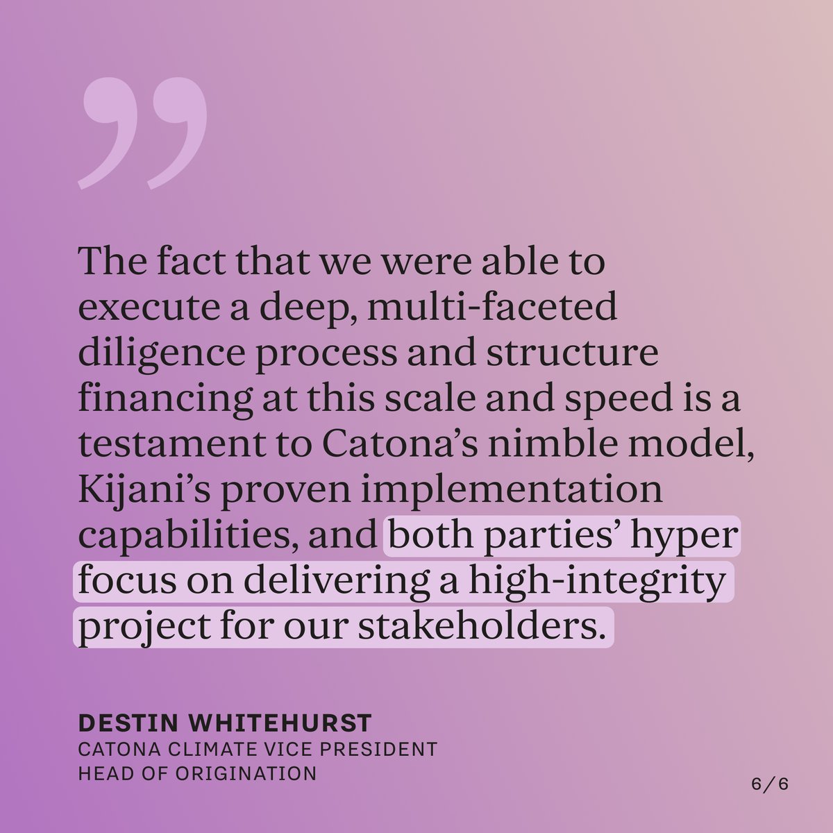 Our latest investment in nature is enabling @KijaniForestry scale a project helping  farmers implement improved land use practices &amp; sustainable woodlot management systems – removing carbon while providing benefits to the environment &amp; local communities. prn.to/3CDDI3D