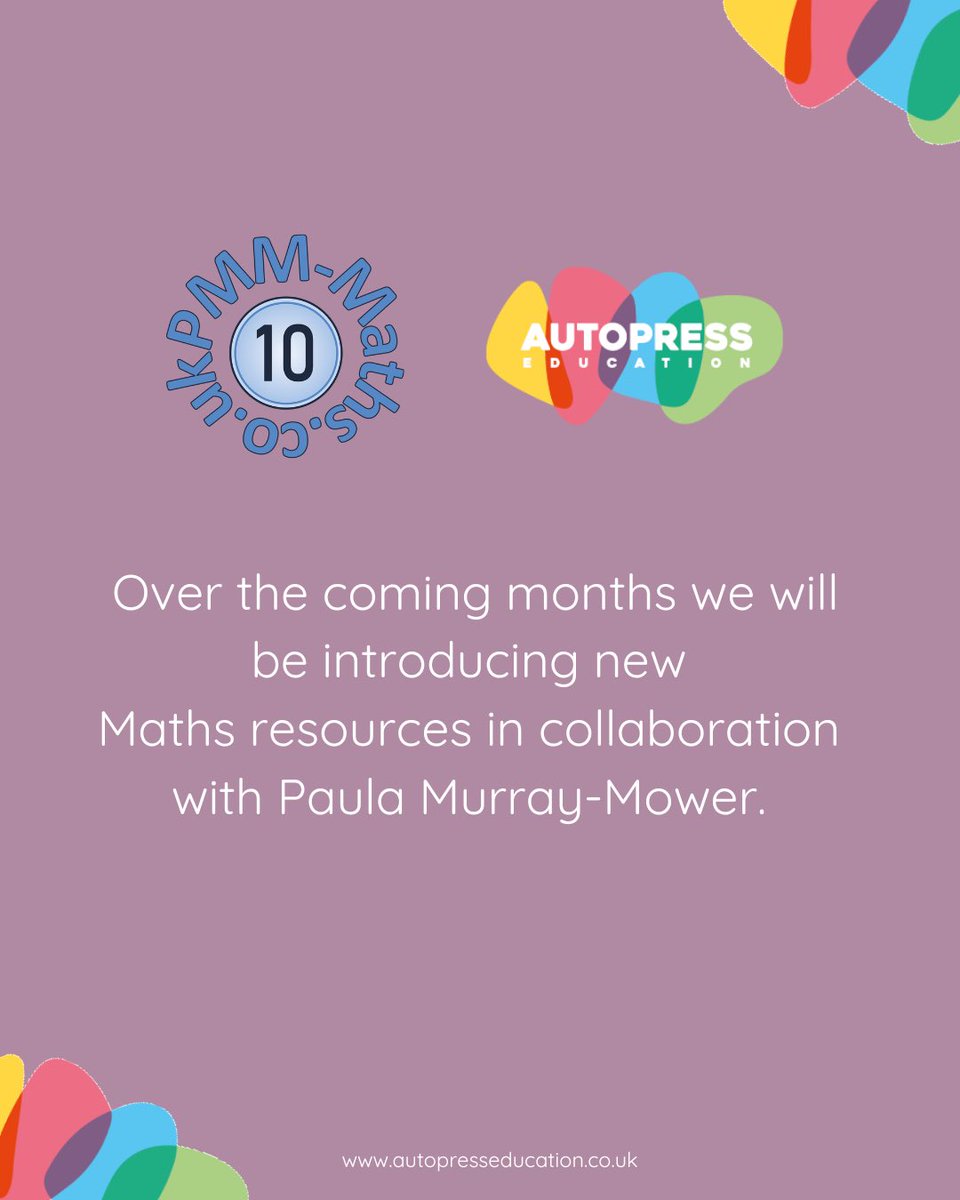 autopressedu's tweet photo. We're very excited to be collaborating with @PMMMaths 
#newresource #maths #numeracy #autopresseducation https://t.co/oQacpqRHCO