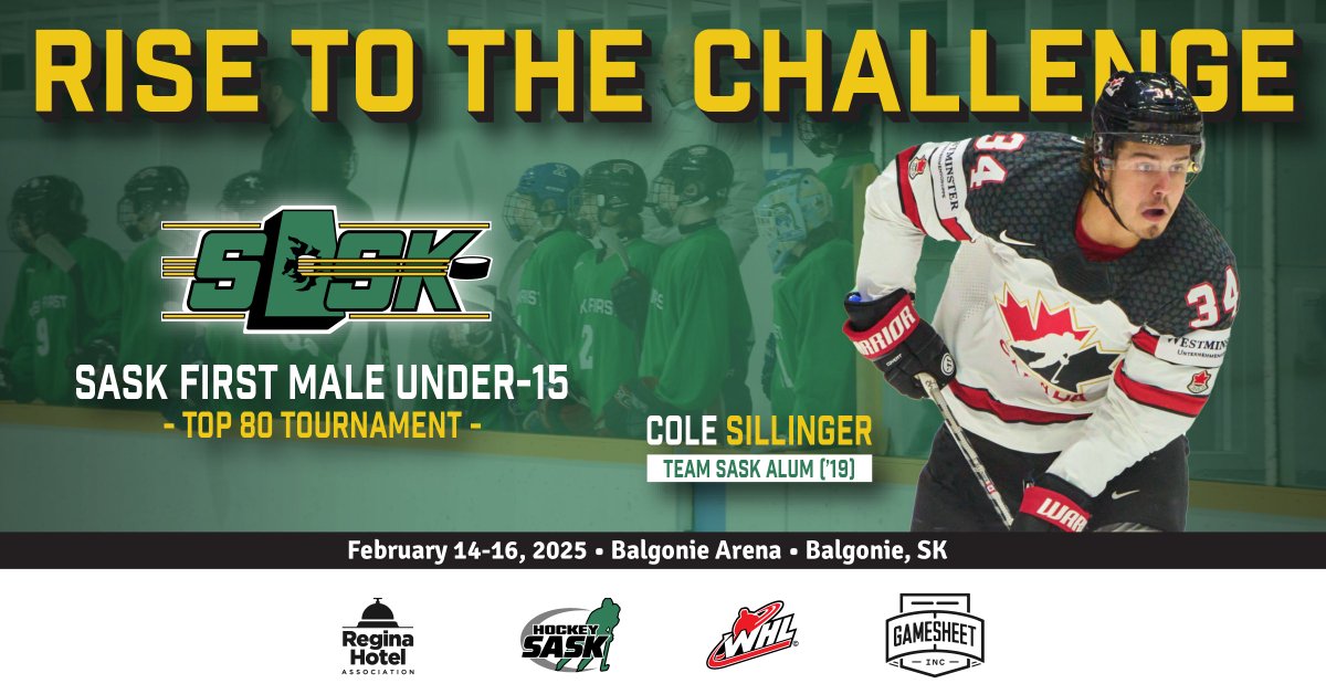 hockeysask's tweet image. 🔊 NEWS | Saskatchewan’s Next Wave of Male U15 Players Takes Centre Stage in Balgonie

Check out the link below for the news release, rosters &amp;amp; Top 80 Tournament Hub.⏬

📲 | hockeysask.ca/news/listing/s…

#SaskFirst #RiseToTheChallenge #HockeySask #TeamSask