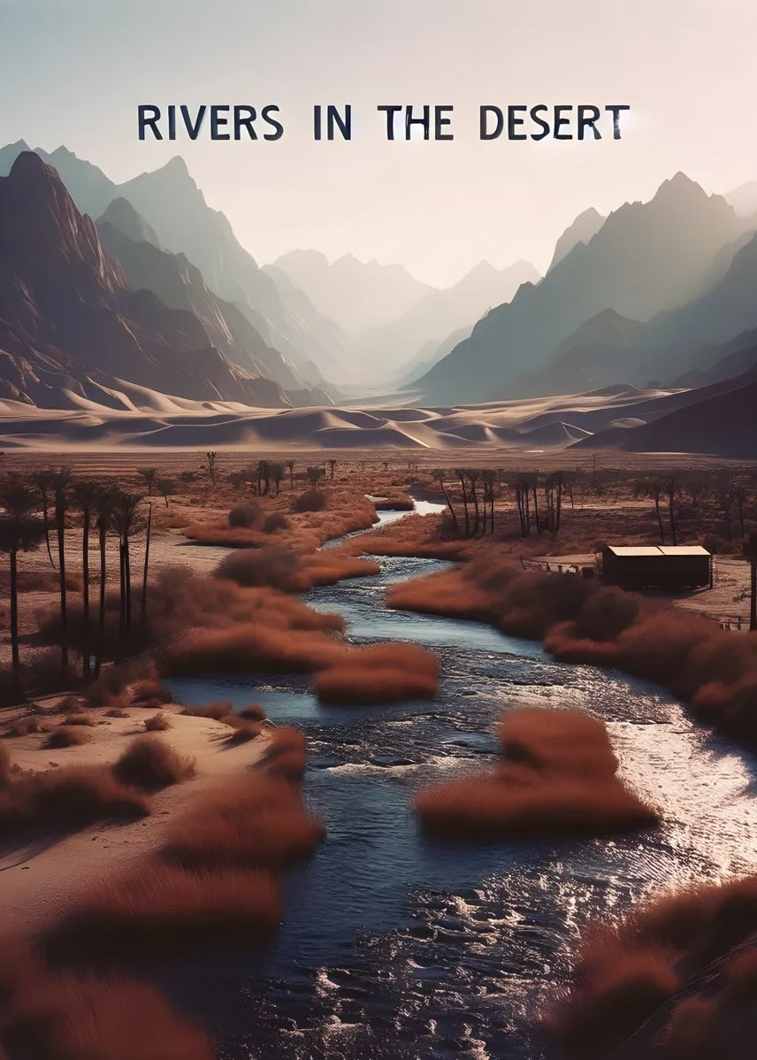 Behold, I will do a new thing; now it shall spring forth; shall ye not know it? 

I will even make a way in the wilderness, and rivers in the desert.

Isaiah 43:19 KJV