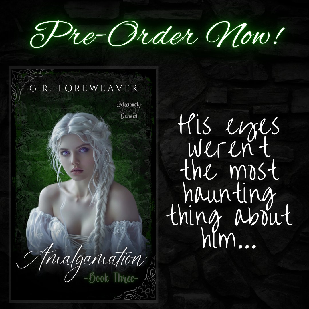 GLoreweaver's tweet image. 𝕬𝖒𝖆𝖑𝖌𝖆𝖒𝖆𝖙𝖎𝖔𝖓
∂єℓι¢ισυѕℓу ∂єνσтє∂ тяιℓσgу: вσσк тняєє
Inheriting a creepy old, most likely-haunted mansion, was definitely not at the top of my wish list.

Pre-Order Now
books2read.com/Amalgamation-D…

#preorder #pnrromance #ghosts #hauntedhouse #amalgamation