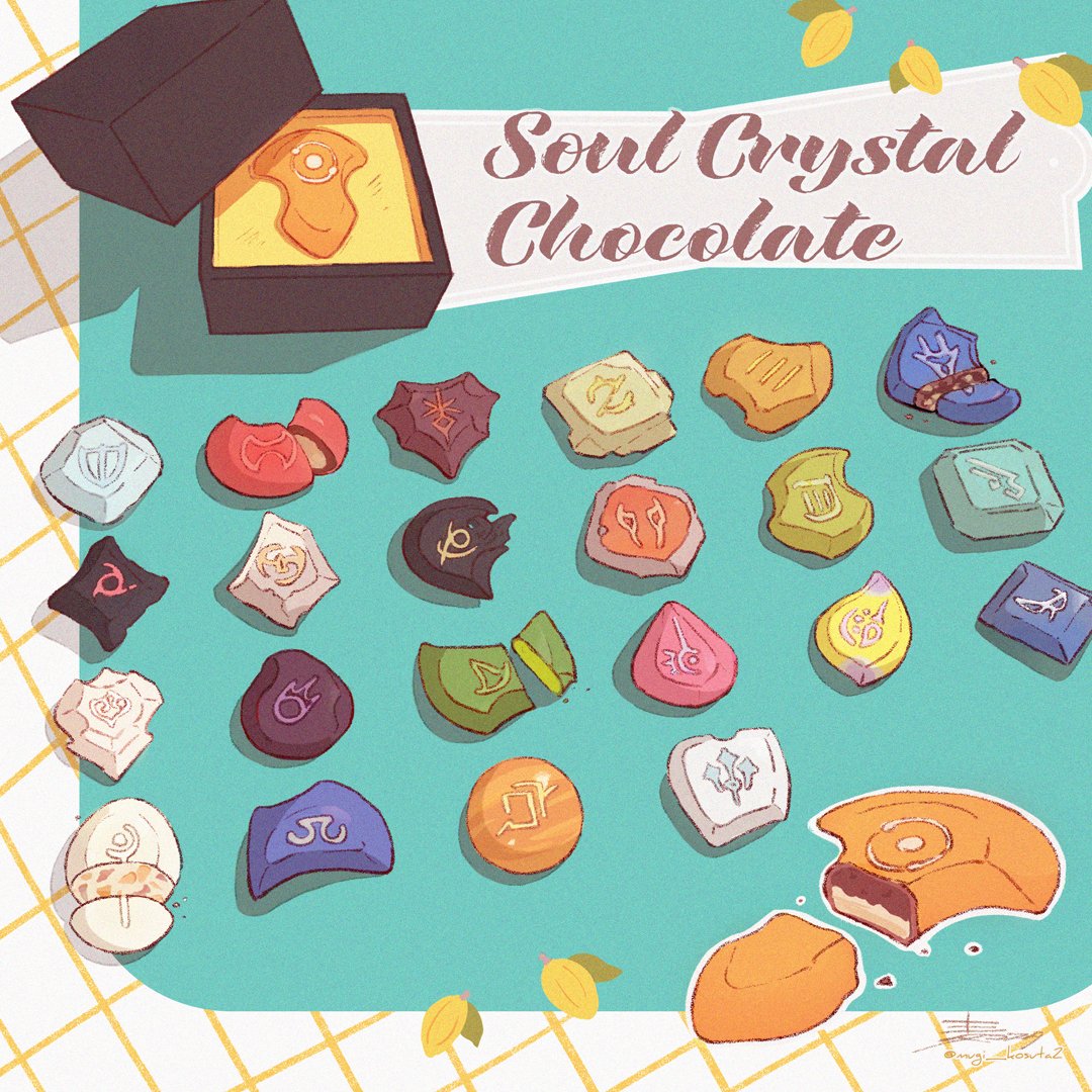 チョコレート　ソウルクリスタル🍫
#FF14 #FFXIVART