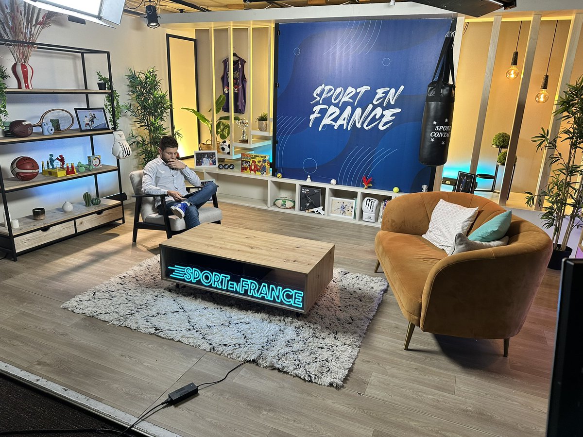 Interview pour l’émission <a href="/sport_en_france/">Sport en France</a> ce soir. 🎥🎤