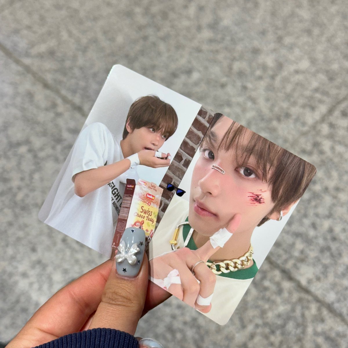 있잖아요제최애포카는이렇게두개입니다ꉂꉂ(ᵔⰙᵔ⠕)