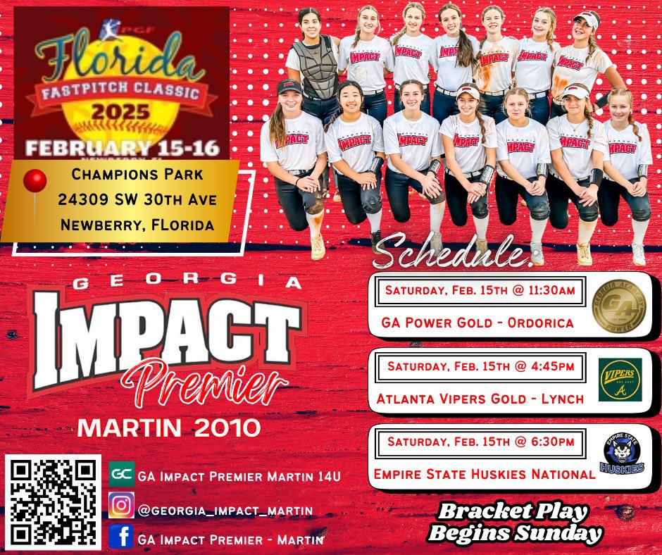 Raleigh Mizer (@raleighmizer29) on Twitter photo Can’t wait to get out on the field this weekend with my team! Florida here we come!
#seasonopener #softball <a href="/GAImpactMartin/">GA Impact Premier Martin</a> Can’t wait to get out on the field this weekend with my team! Florida here we come!
#seasonopener #softball <a href="/GAImpactMartin/">GA Impact Premier Martin</a>