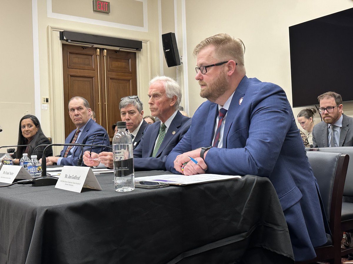 Commissioner Jon Godfread participated in a roundtable with federal lawmakers on wildfire risks &amp; insurance. As NAIC President, he highlighted ND’s experiences &amp; the need for strategic mitigation.

If you live in a wildfire-prone area, review your coverage &amp; reduce risks.