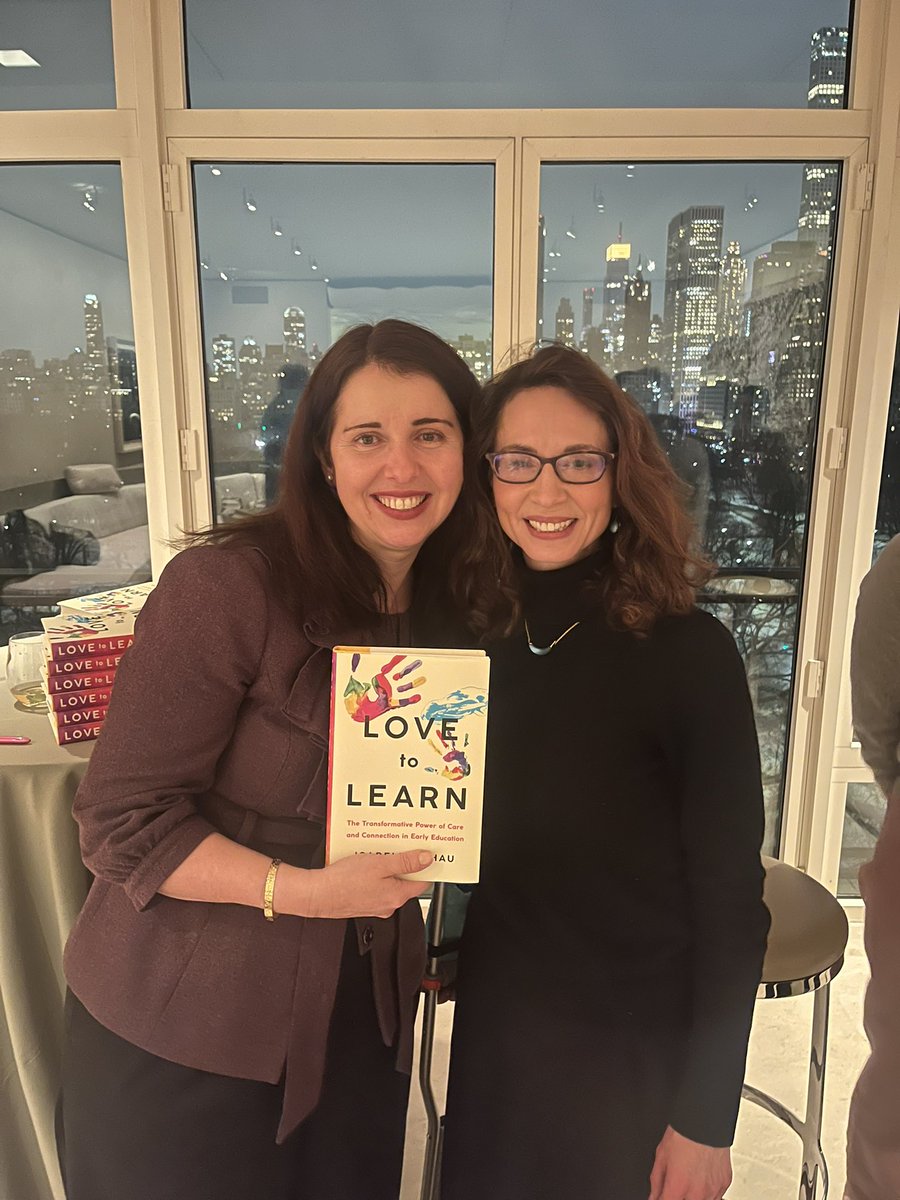 Jessica Sager (@jessicasageraok) on Twitter photo Congrats <a href="/Volcoucou/">Isabelle Hau</a> on the launch of #LovetoLearn!Â
Her book shows how relationships shape the brain & how care fuels potential. I was honored to share <a href="/AllOurKin/">All Our Kin</a>'s relational approach & connect with colleagues at her book release. bit.ly/4aYcIsi Congrats <a href="/Volcoucou/">Isabelle Hau</a> on the launch of #LovetoLearn!Â
Her book shows how relationships shape the brain & how care fuels potential. I was honored to share <a href="/AllOurKin/">All Our Kin</a>'s relational approach & connect with colleagues at her book release. bit.ly/4aYcIsi