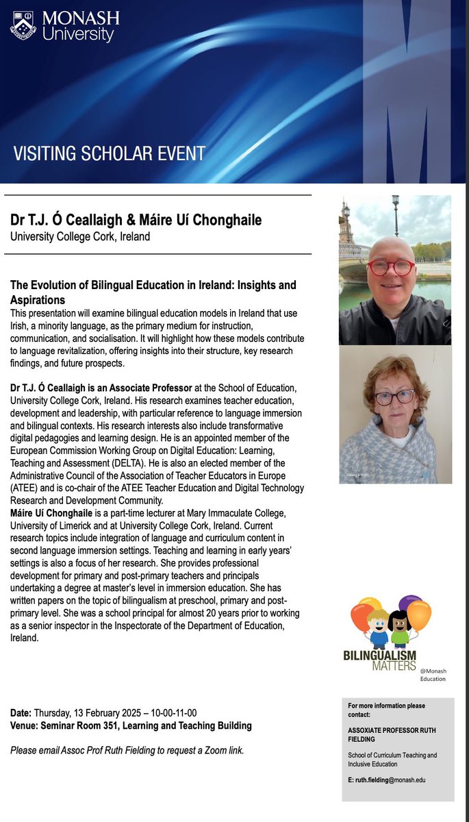 💫Policy for #indigenous languages in education - different contexts, common issues! Delighted to engage with colleagues <a href="/MonashUni/">Monash University</a>  today  - rich exchange and valuable insights #immersion <a href="/UCCSchoolofEd/">UCC School of Education</a> <a href="/CoggOid/">COGG Oideachas</a> <a href="/Gaeloid/">Gaeloideachas</a> <a href="/AFPatrunachta/">An Foras Pátrúnachta</a>