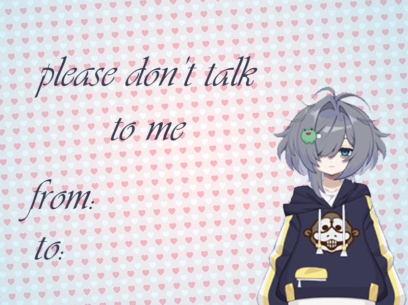 BenbeStreaming's tweet photo. i've been working on stuff for the stream in the background, like getting a lore google doc setup for reference, along with potentially more emotes and custom sub icons that aren't just donkey kong. PROGRESS!

for the time being, please accept these horrible valentines card https://t.co/9VEY9HklHO