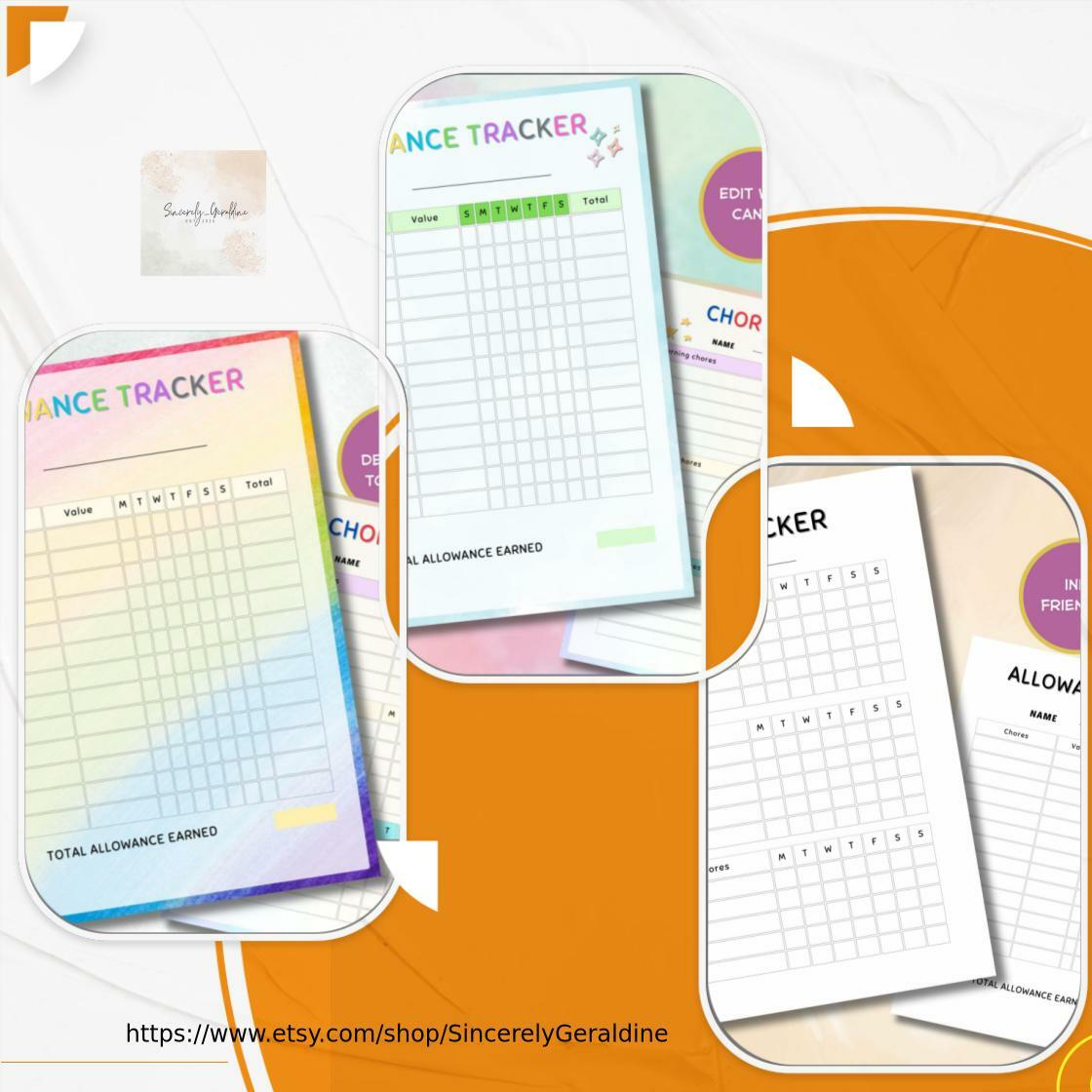 SinceGeraldine's tweet image. Hurry! Limited stock available. Editable Allowance Tracker Kids, Earn Money Chart, Daily, Weekly Allowance, Chore Chart for Kids, Allowance Chart, Money Reward Chart, PDF, exclusively priced at $4.41 Don't miss out!
etsy.com/listing/187073…
#AllowanceTracker #ChoreChart