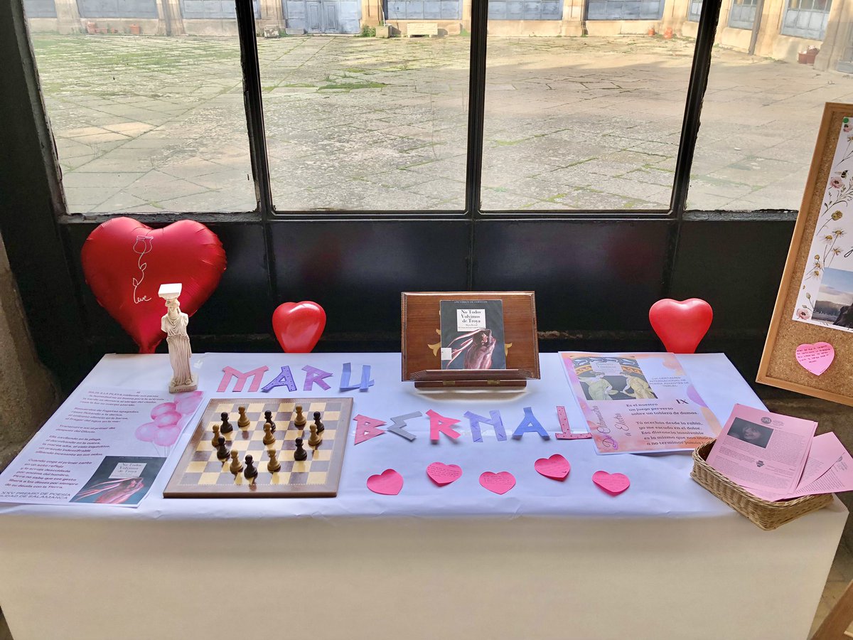 Nueva poeta en el espacio #PoemasQueSALvan Recibimos con entusiasmo a Maru Bernal y sus protagonistas, mujeres de la literatura grecolatinas. Podéis recoger sus poemas📃 en la puerta de <a href="/BiblioFabres/">Biblioteca Digital CIFP Rodríguez Fabrés</a> <a href="/educacyl/">Educación JCyL</a> <a href="/jcyl/">Junta de Castilla y León</a>