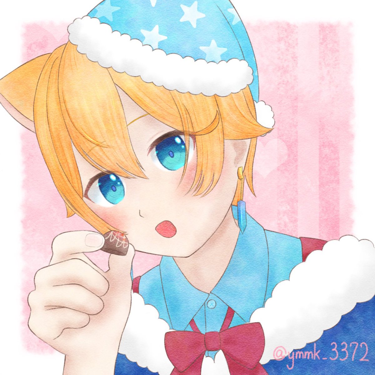 ymmk_3372's tweet photo. Happy Valentine🍫
 #はうはる描いたぞ https://t.co/RQooPdgW2D