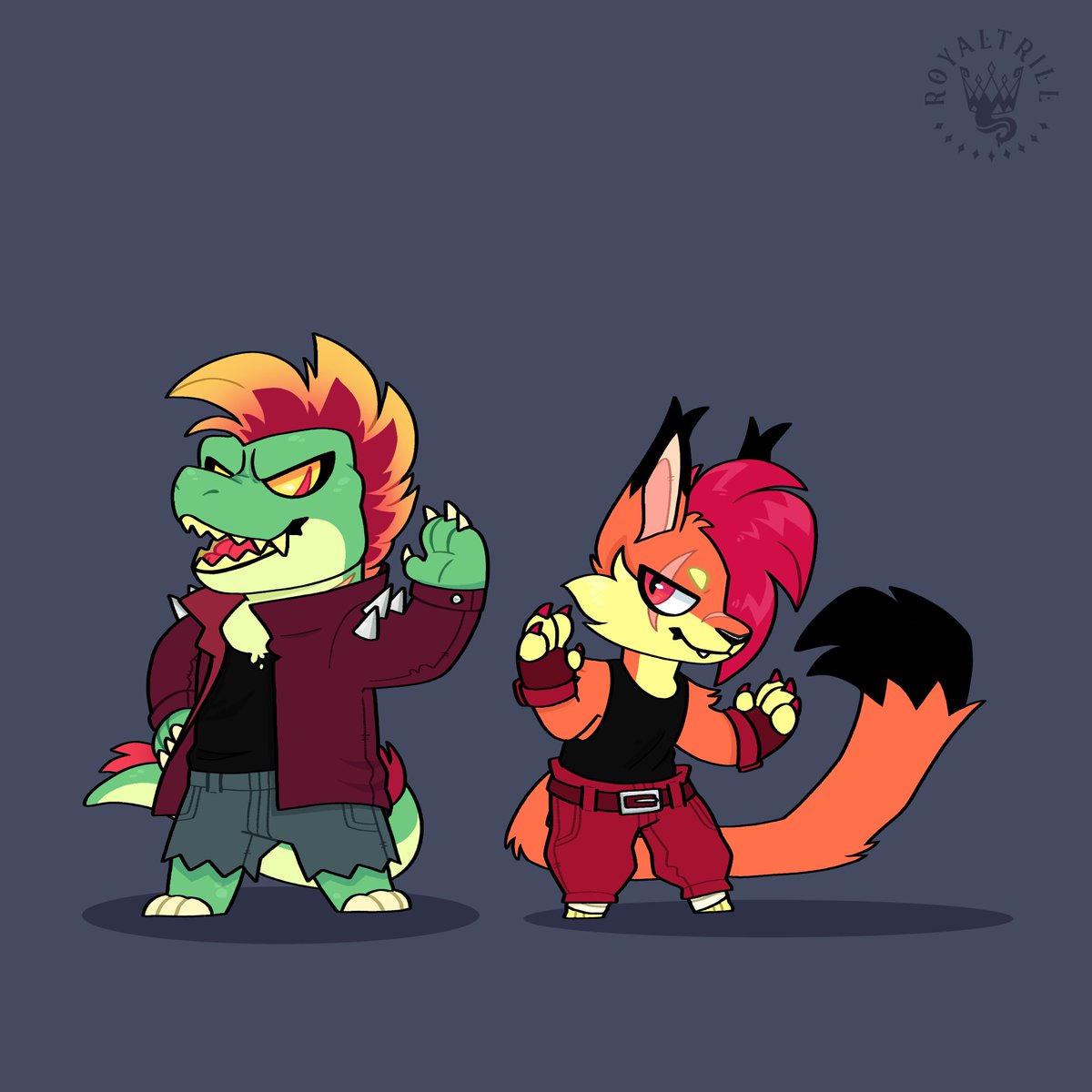 Royaltrill_Art ➡️ inkeycaps -comms open!- tweet media