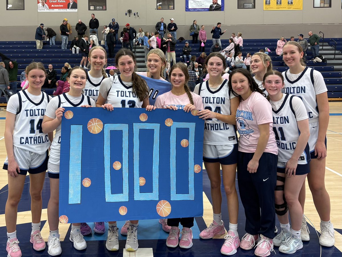 Congratulations to Senior <a href="/Sadie2025/">Sadie Sexauer - 2025</a> on scoring 1000 points! We are so proud of you!