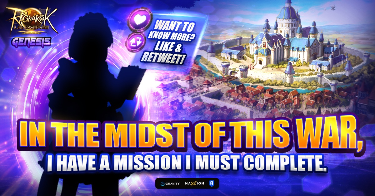 ROL_Genesis's tweet image. Look familiar, Ragnarok fans?

She may seem innocent, but her will is unbreakable. Who’s this mystery girl? 

????: "In the midst of this war, I have a mission I must complete." 🌟

If you know who she is, let her know in the comments! Don’t forget to LIKE &amp;amp; RETWEET!