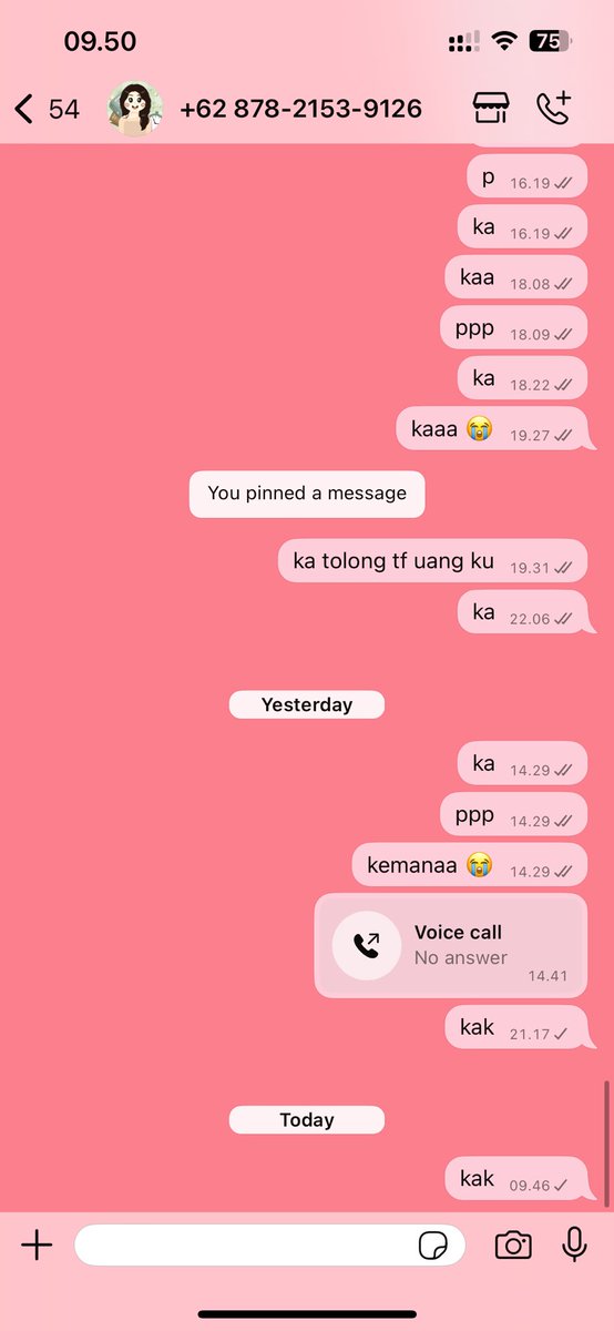 guys mau minta tolong buat yg kenal <a href="/Gmembuy/">Gaby ⪩⪨︎ always open</a> <a href="/HMjNJE9/">O1</a> tolong chat dia buat hubungin aku segera.

jd aku joki ke dia udh bayar dp &amp; aku juga salah tf malah tf ke dia. dia udah janji mau balikin. tp skrg malah off gaada kabar sama sekali. jokiannya belum selesai #zonauang #zonaba