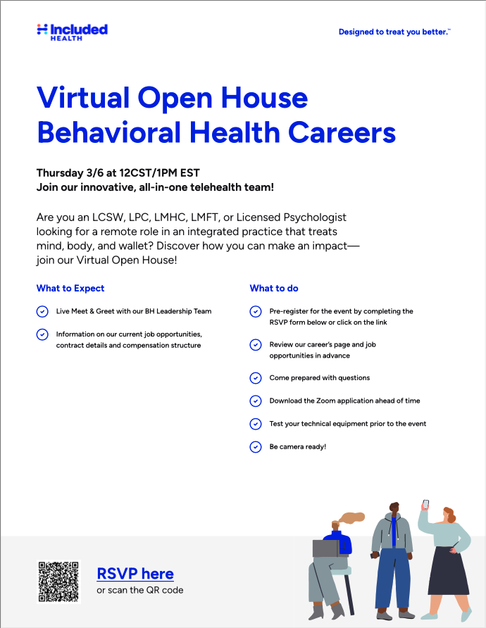 My job is hiring therapists. Tell them I referred you.