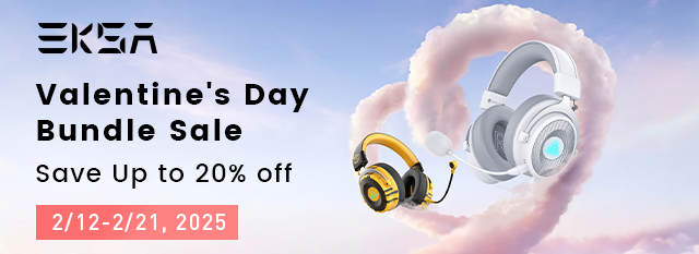 🎧💑 Couples who game together, stay together! 💕

This Valentine’s, grab matching gaming headsets and enjoy up to 20% OFF! 🔥 Feb 12 - Feb 21 only!

Tag your Player 2 &amp; let the love (and gaming) begin! 🎮💘 

#ValentinesDay #Valentinesday2025 #eksa #headset #gamingheadset