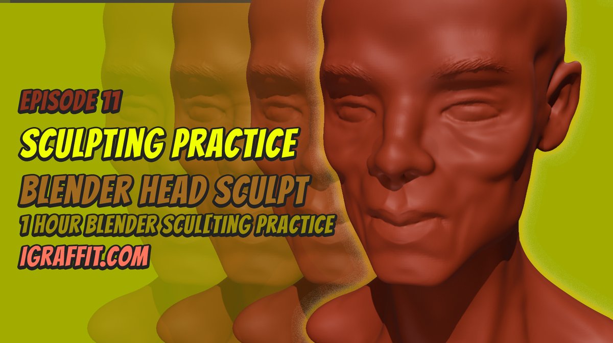 sircrone's tweet photo. TFZ Episode 11
Game Dev Vlog
Male head Sculpt in Blender no reference
https://t.co/Ph0sYoJE2Y
#gamedev #3dartist #gameart #gamecode #indiedev #blender #3dsculpt #characterSculpt https://t.co/TP9FFb3WCc