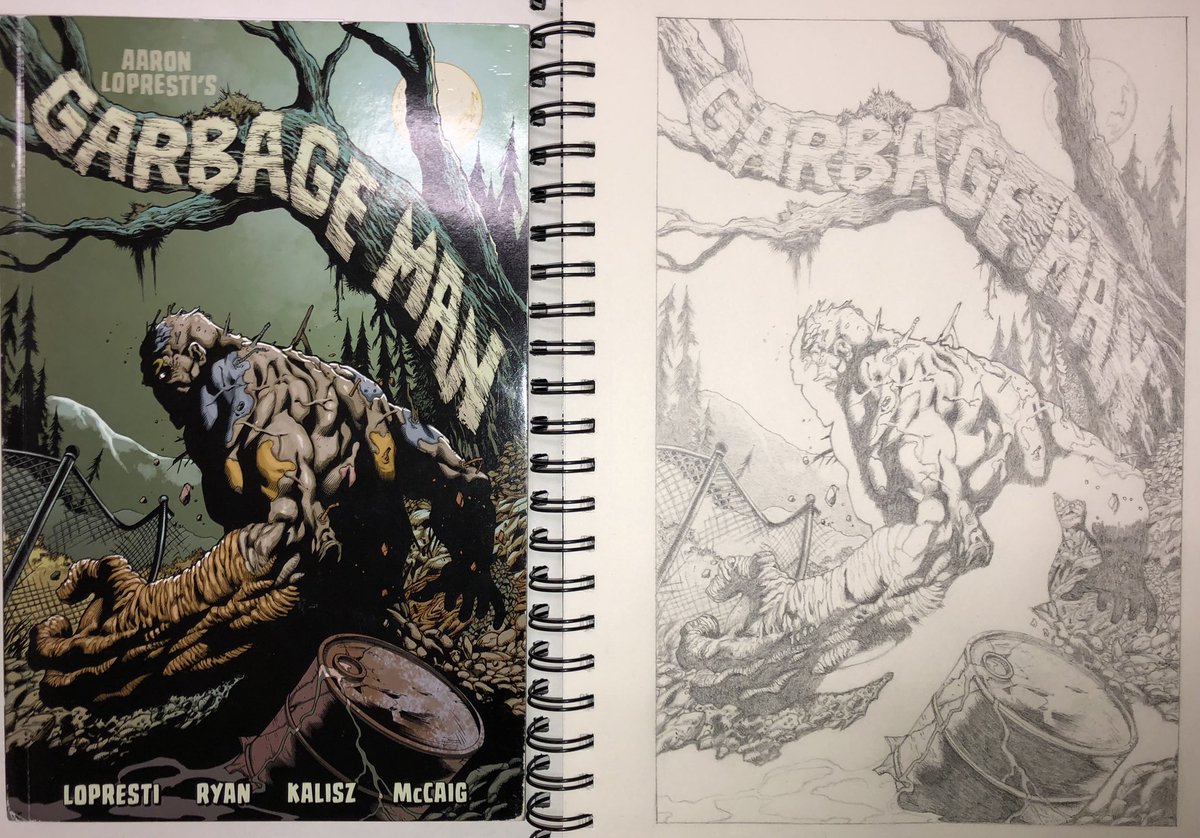 Haldir6480's tweet photo. Here’s the next time lapse of my Garbage Man cover recreation sketch. 

#art #comics #GarbageMan #indiecomics #comicsgate #pencildrawing #timelapse #ComicArt

@KatiesCorner412 @itscourtney218 @Ang3laFace @Roberts74237127 @TheAdmiral69420 @paulis_mobus https://t.co/ZbfDYoscLf