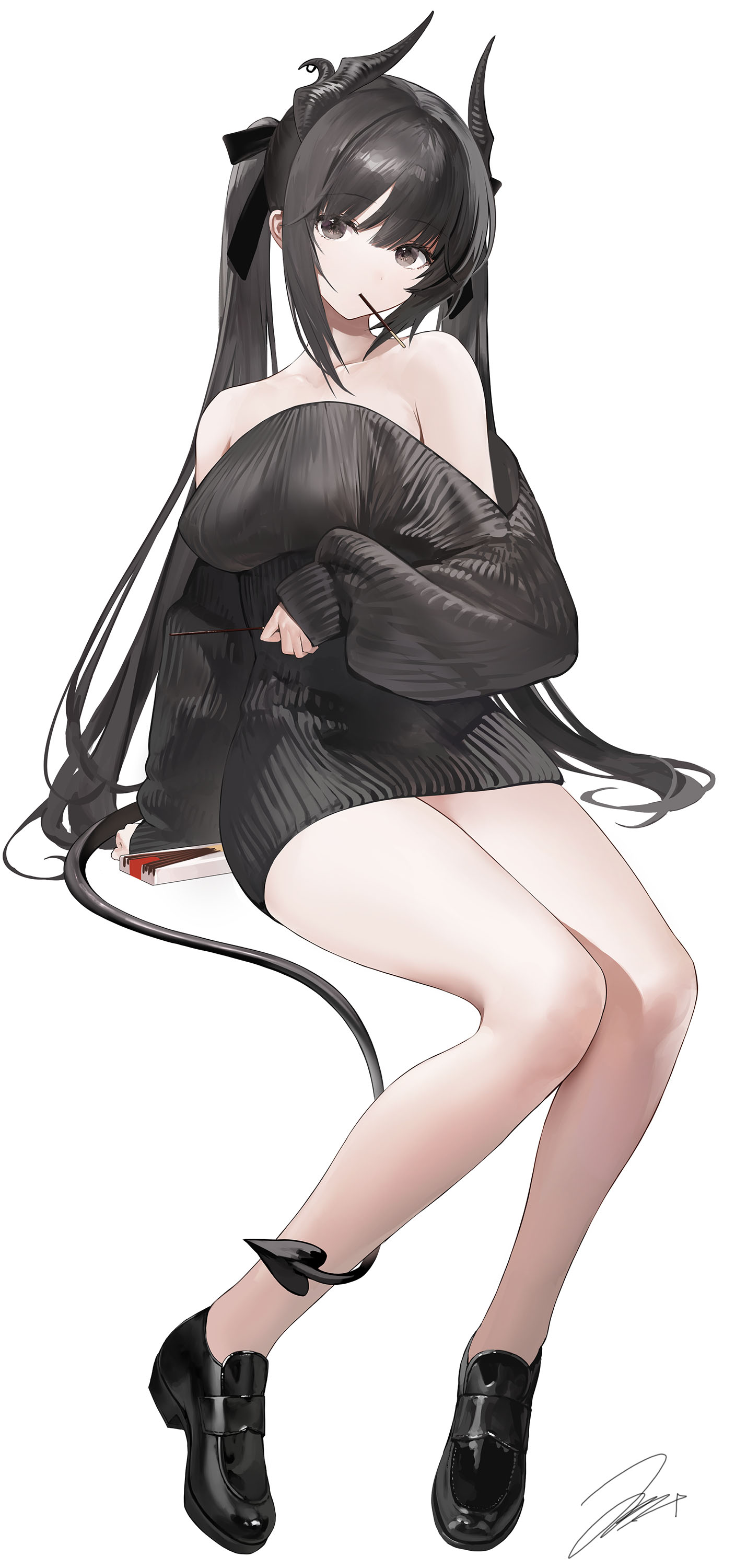 『黒髪メイド』illustration by 羽織イオ Amazon.co.jp: 『黒髪メイド』illustration by 羽織イオ ノン