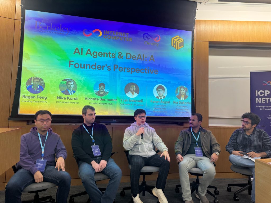 🚀 Web3, AI &amp; #SWI? ICP is making it happen! 🔥
Top minds from <a href="/dfinity/">DFINITY Foundation</a>, @PINAI_IO, <a href="/hinkal_protocol/">hinkal</a>, <a href="/keygate_io/">Keygate Protocol</a>, and @SurgeBuild just wrapped up discussions at <a href="/BerkeleyHaas/">UC Berkeley Haas</a> &amp; <a href="/StanfordCrypto/">Stanford Blockchain Club</a>.  
ledgerlife.io/silicon-valley…
#ICP #Web3 #AI #Blockchain