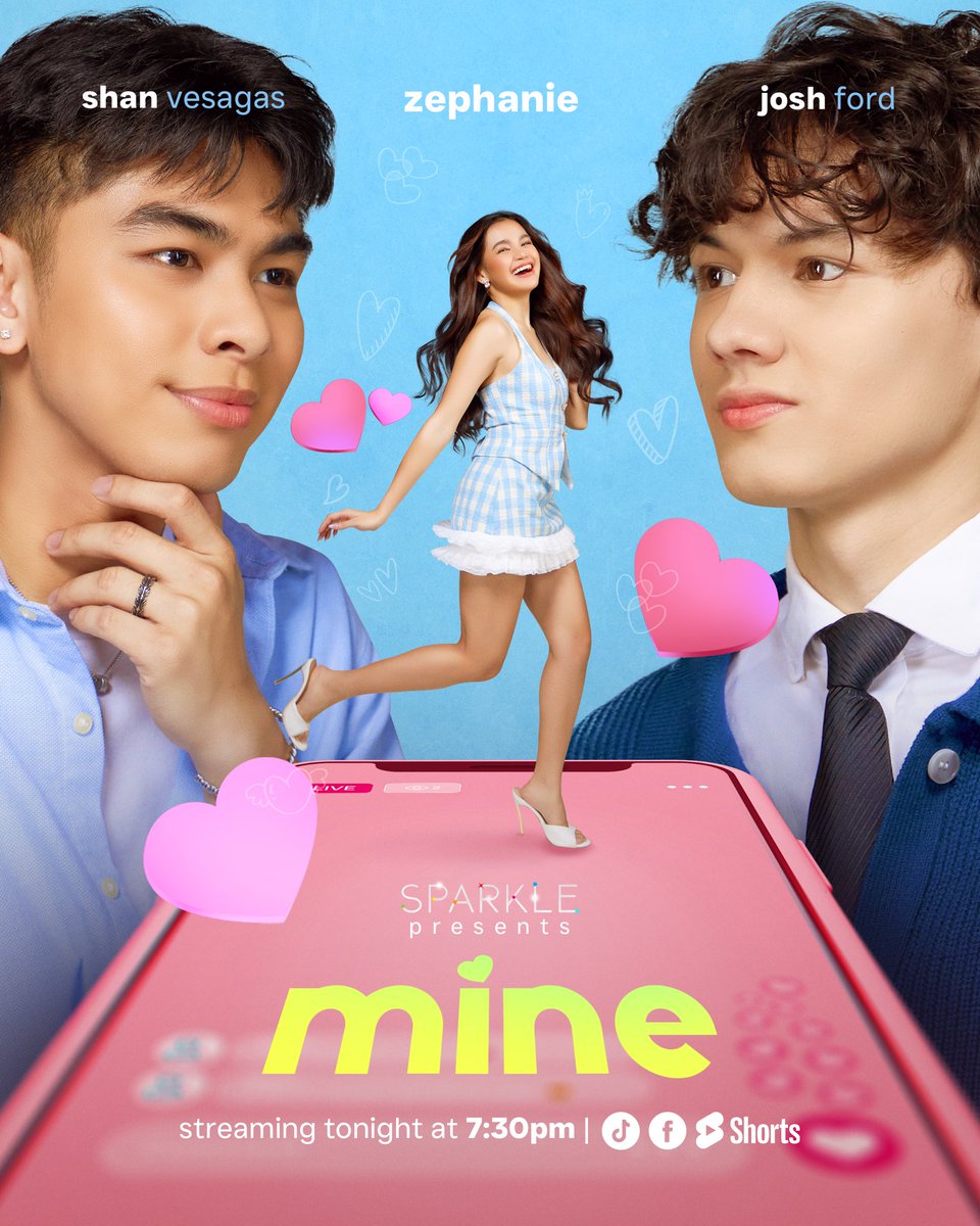 POSTER 2 REVEAL 💖 JUST IN TIME FOR VALENTINE’S DAY AND TONIGHT’S RELEASE ✨

Let’s celebrate and say “mine” to love together with Zephanie, Josh Ford, and Shan Vesagas 🥰

#Zephanie #JoshFord #ShanVesagas