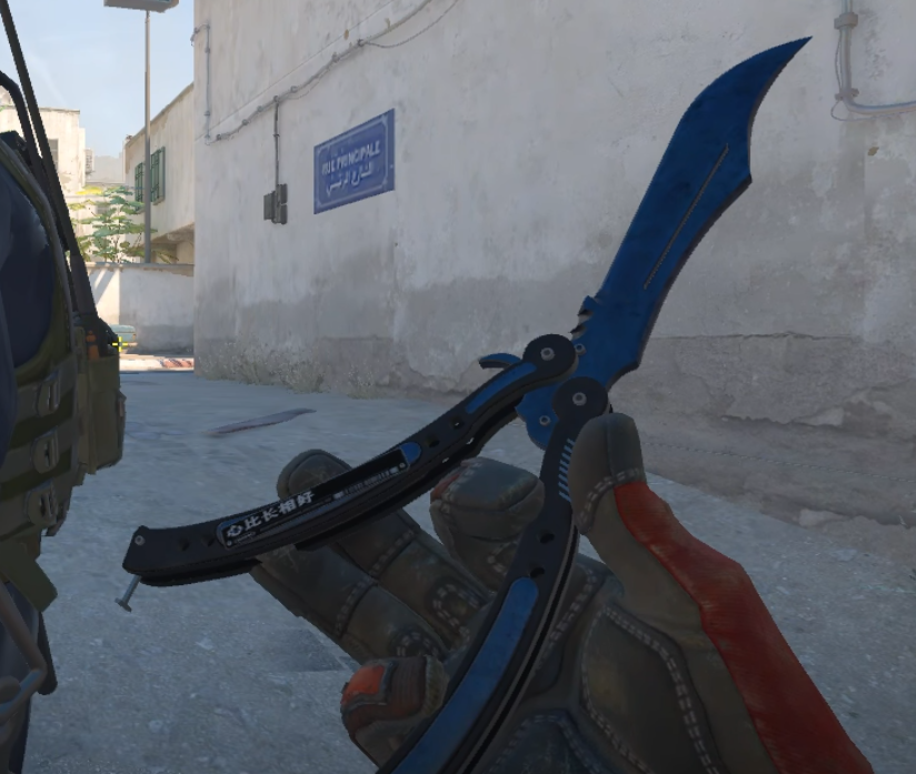 phazeff's tweet photo. @Ozzny_CS2 also they fixed butterfly knife finger clipping thru Specialist gloves after doing the rare animation

Before &amp; After https://t.co/6fNTvsBGSG