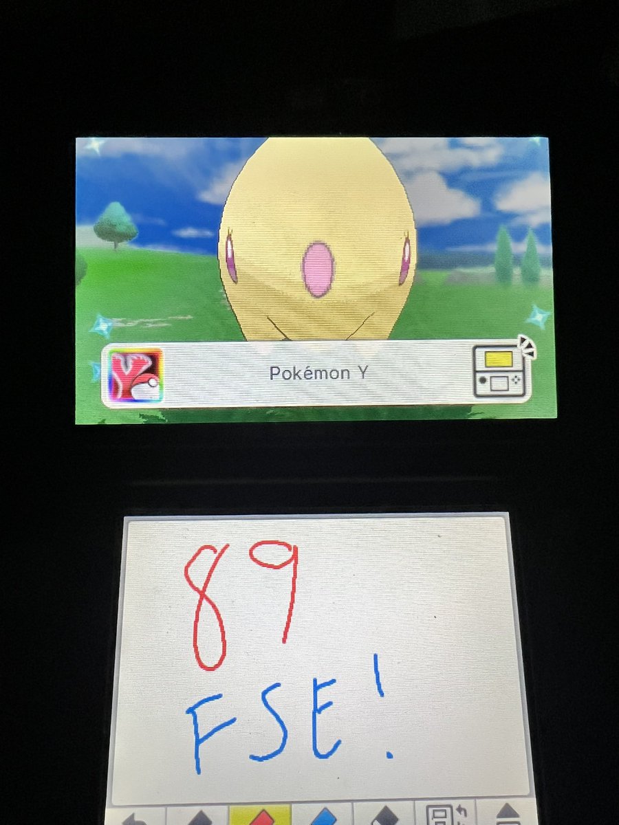 JediKush831's tweet photo. SLD №754✨
After 89 FSE, I finally hit my target! Shiny munna to evolve into “Sweet Dreams” the shiny musharna. Shout out to @ApolloMB_ FS I was able to grab this and complete the evolution line! #AceShinyHunters #UnovaGangRiseUp #FriendSafari #PokemonY https://t.co/4fobPsgT9H