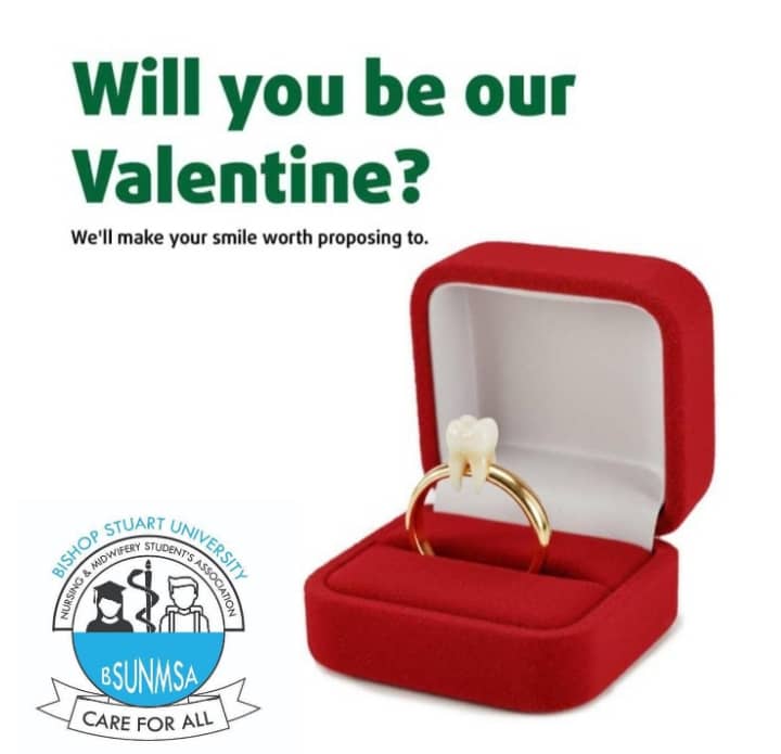 Its today or never 
🤞🤞🤞🤞🤞🤞
This is a new opportunity to show love and care  for ur loved ones , show them how much you love and care about 
On this 2025th Valentine's let you be the reason for someone's smile and BSUNMSA wishes you the best Valentines day  full Of love