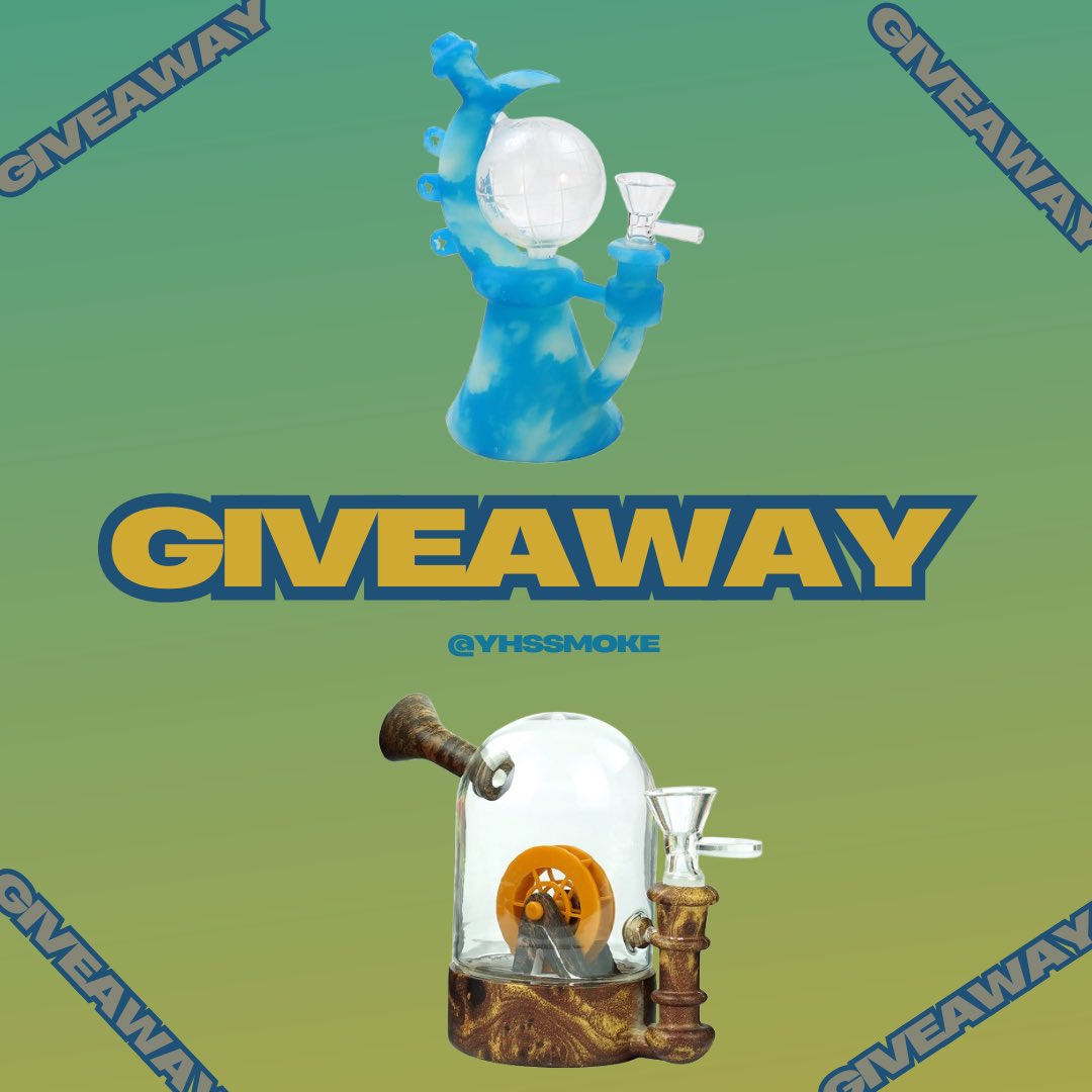 YHSsmoke's tweet image. 💖Valentine&apos;s Day Giveaway Alert🔔

We&apos;re giving away amazing bongs!🙌

To enter:  

Follow @yhssmoke
❤ and repost this post  
Tag 3 friends

We&apos;ll announce two winners on February 21th!

US only 21+ 
Proof of age required. 

#giveaway #ValentinesDay #yhssmoke #420community