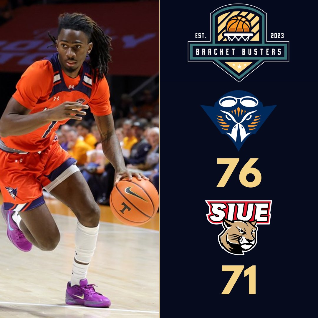 BBustersHoops's tweet image. UT Martin (@SkyhawkHoops) takes down SIUE in Edwardsville 76-71!

Tarence Guinyard (@TarenceGuinyard) dropped 23 points with 4 rebounds, 1 assist, and 2 steals to lead the Skyhawks. 

UT Martin used a huge second half to move to 11-15 on the season and 7-8 in the @OVCSports!