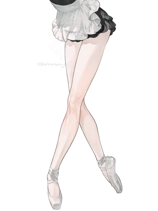 かなりいい脚が描けたのでは…? 