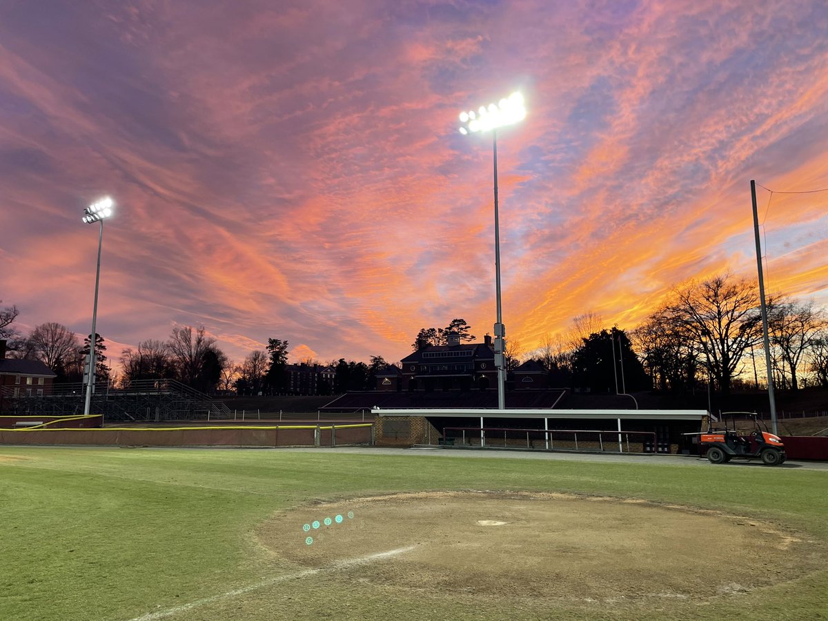 Field Lights  AND the beautiful sky to practice under !!!! <a href="/HSC_Baseball/">Hampden-Sydney Baseball</a>