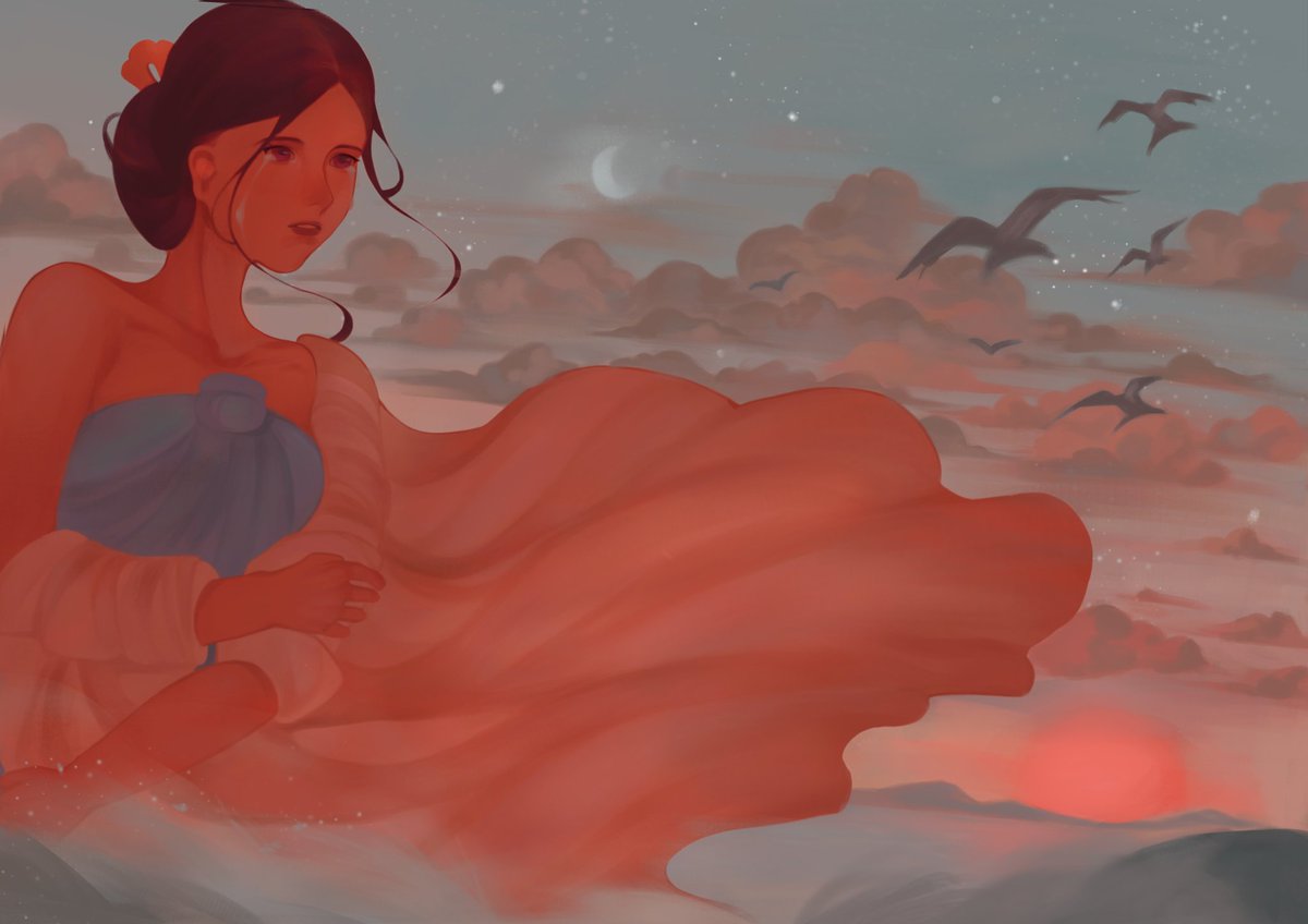 plasmaapple's tweet image. the tale of nyai bagendit
#illustration