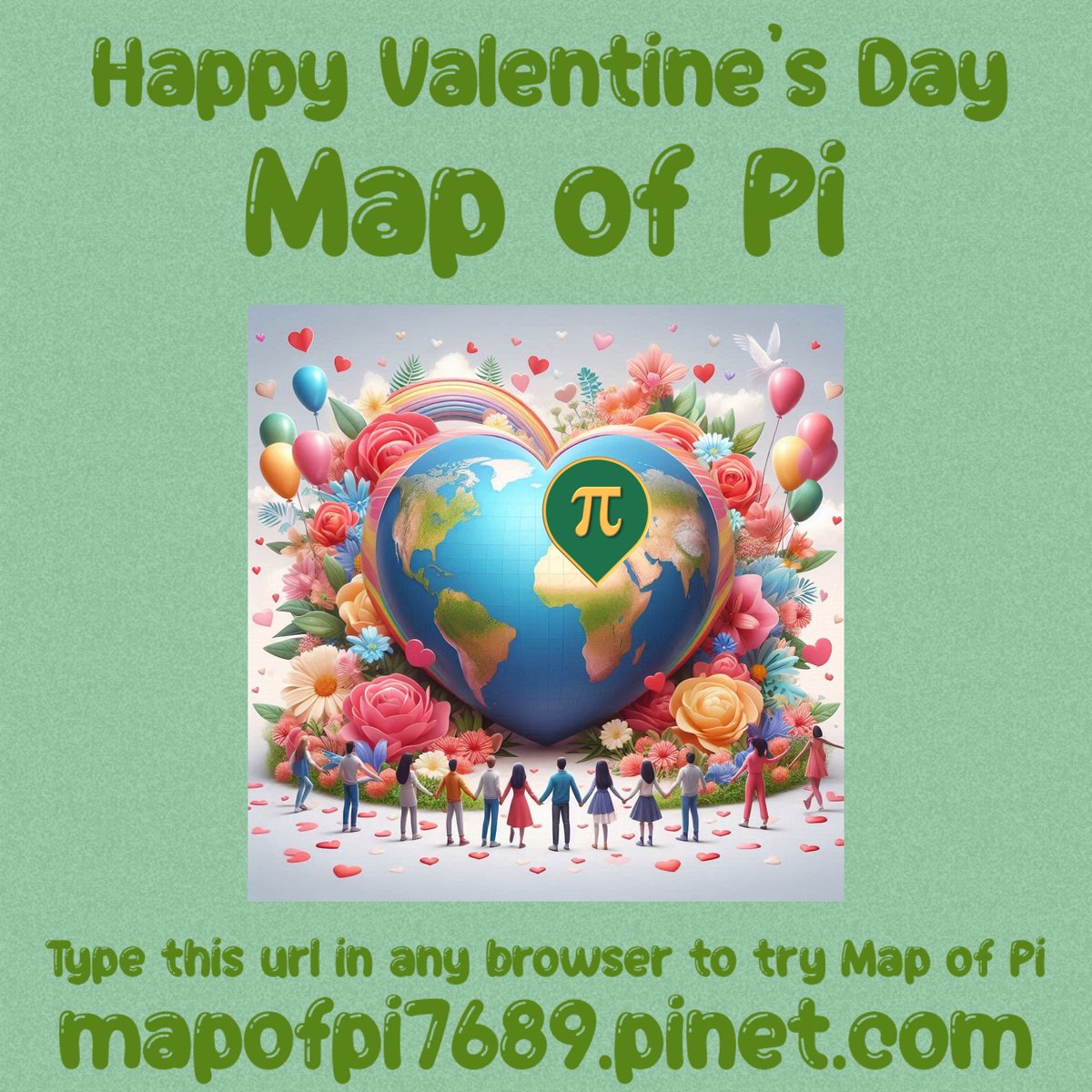 peejenn's tweet photo. @mapforpi … Map of Pi spreads the love this Valentine’s Day. Visit https://t.co/YLTCDMlMmb to see our love letter.
Try Map of Pi app in any browser by typing url https://t.co/ZdjO21NEz6. 
All best, Philip.
#mapofpi https://t.co/NWrpUMPFQh