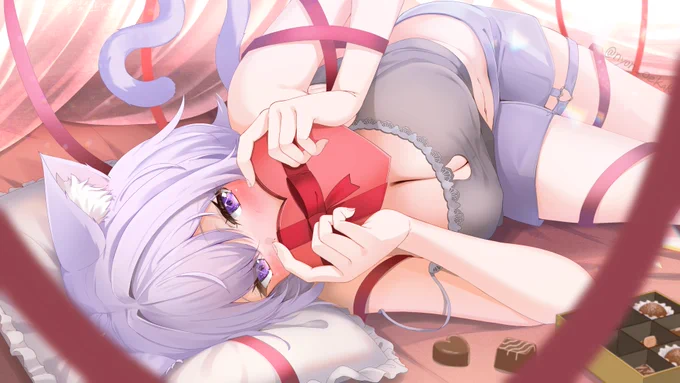 #絵かゆ happy Valentine 