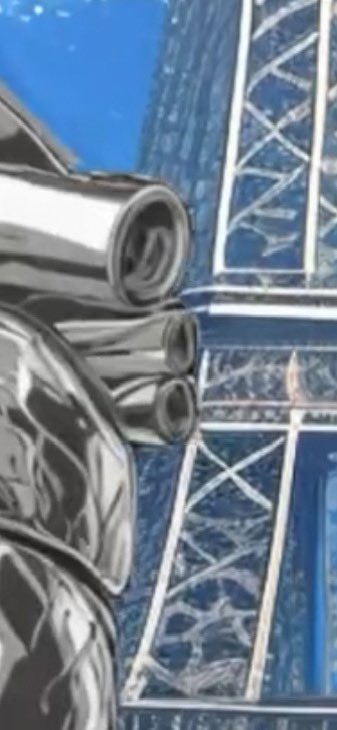 FeelingPaechy's tweet photo. @_yeuletide @Nicking_222 @giahuyyyyyyyy @AURORAmusic @japanleaders Watch the full music video and zoom into the background and tell me what u think, it’s very obviously ai. Especially the Eiffel Tower. Also how could they draw a perfect anatomical heart, but not hands? Yknow? https://t.co/3kJY5JkSWW https://t.co/yvOmFdSVhr