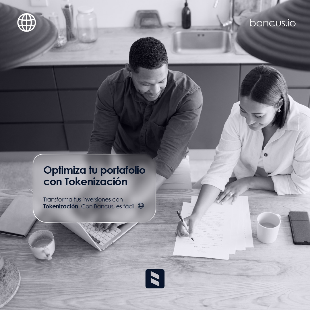 Optimiza tu portafolio con tokenización,Invierte de forma segura y eficiente. 💵

Descubre más en bancus.io 🚀 

#Bancus