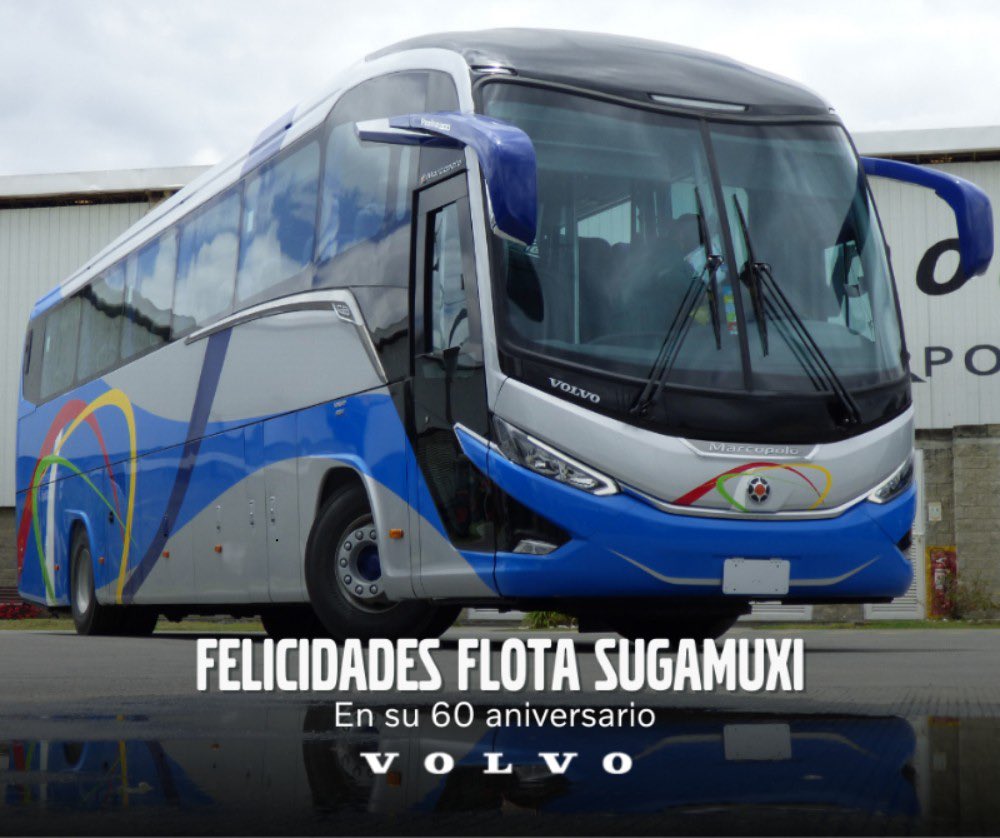 Felicitamos a Flota Sugamuxi por sus 60 años de trayectoria en el transporte, conectando regiones con compromiso, seguridad y calidad.

Nos enorgullece ser parte de este camino y seguir avanzando juntos hacia un futuro de movilidad eficiente y confiable.

#FlotaSugamuxi60Años