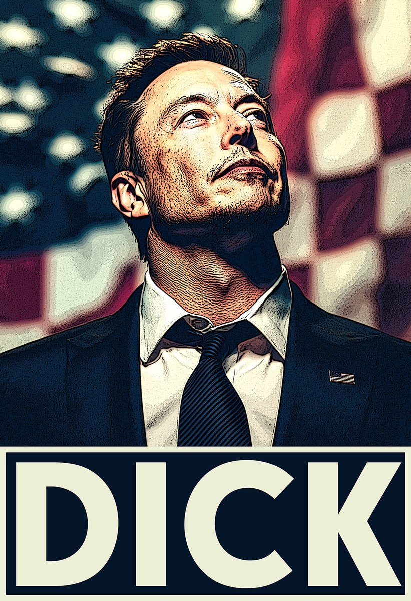 I made a new poster for President <a href="/elonmusk/">Elon Musk</a>