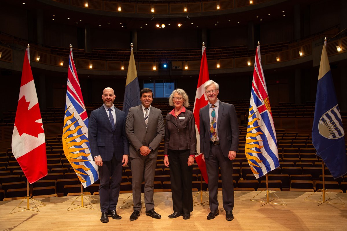 Benoit-Antoine Bacon (@ubcprez) on Twitter photo The <a href="/ChanCentre/">Chan Centre for the Performing Arts</a> at UBC is a jewel for performing arts in Vancouver & a vital part of campus. Thank you <a href="/CdnHeritage/">Canadian Heritage</a> for investing in AV equipment upgrades that will ensure the Chan continues to serve as a premier venue for the arts: ow.ly/kSac105ZvwH
<a href="/Taleeb/">Taleeb Noormohamed 🇨🇦</a> <a href="/JoyceMurray/">Joyce Murray</a> The <a href="/ChanCentre/">Chan Centre for the Performing Arts</a> at UBC is a jewel for performing arts in Vancouver & a vital part of campus. Thank you <a href="/CdnHeritage/">Canadian Heritage</a> for investing in AV equipment upgrades that will ensure the Chan continues to serve as a premier venue for the arts: ow.ly/kSac105ZvwH
<a href="/Taleeb/">Taleeb Noormohamed 🇨🇦</a> <a href="/JoyceMurray/">Joyce Murray</a>