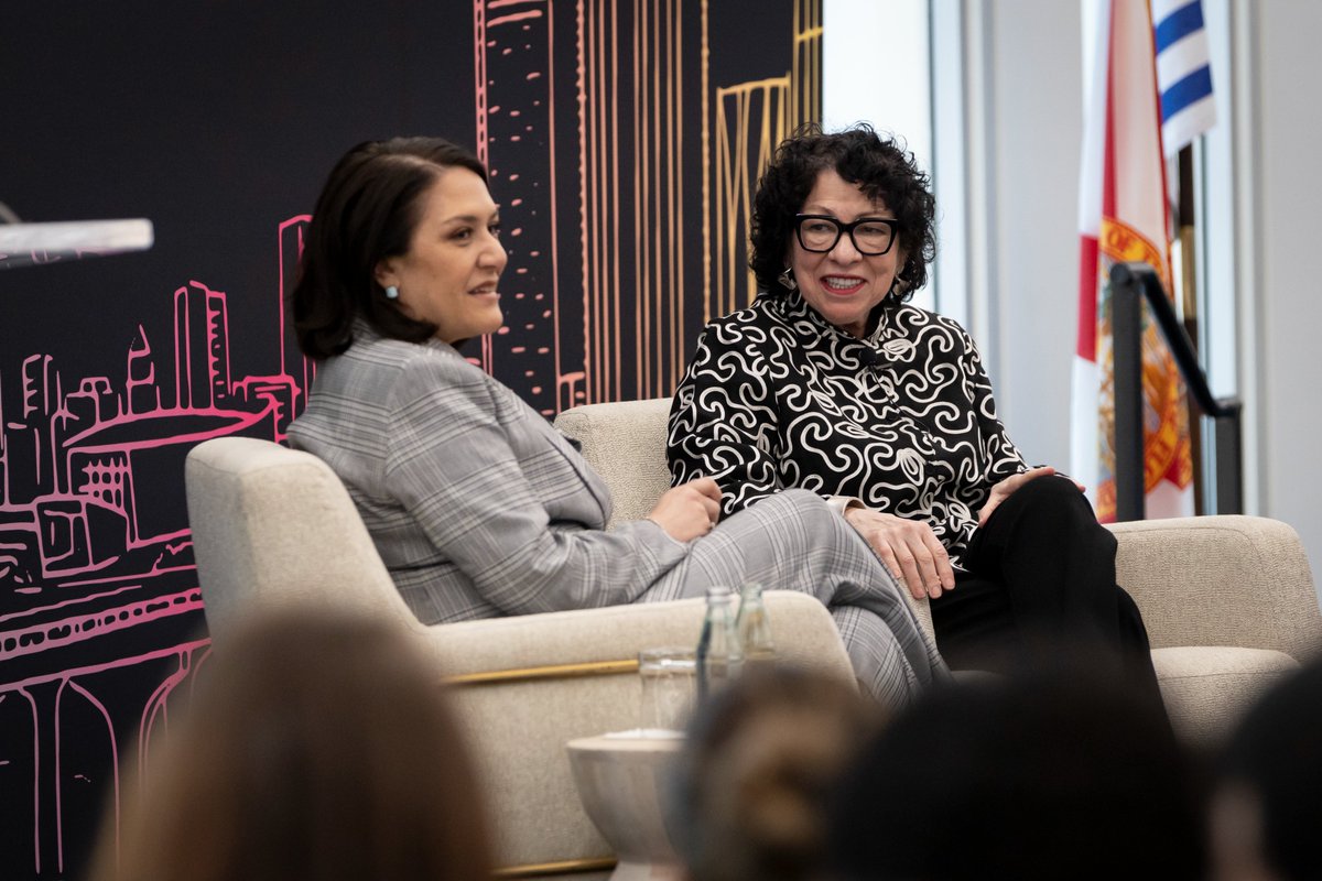 Knight Foundation (@knightfdn) on Twitter photo 📸Students and rising civic leaders join U.S. Supreme Court Justice Sonia Sotomayor and Knight President and CEO <a href="/mwadsworth/">Maribel Pérez Wadsworth</a> <a href="/MDCollege/">Miami Dade College</a> for a conversation about the importance of civic participation, the free press and the vital role young people play in sustaining our democracy! 📸Students and rising civic leaders join U.S. Supreme Court Justice Sonia Sotomayor and Knight President and CEO <a href="/mwadsworth/">Maribel Pérez Wadsworth</a> <a href="/MDCollege/">Miami Dade College</a> for a conversation about the importance of civic participation, the free press and the vital role young people play in sustaining our democracy!